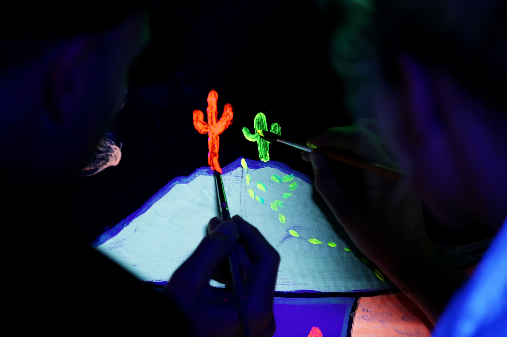 GLOW! 2017 festival in Oracle